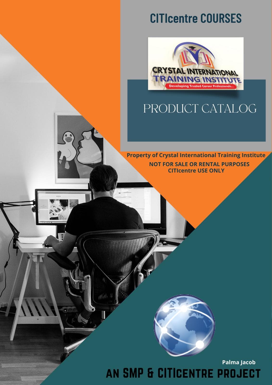 SMP and CITIcentre course catalogue cover